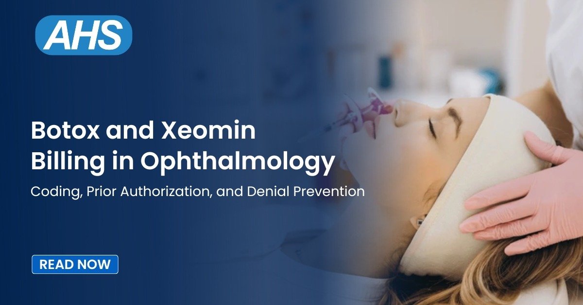 Botox and Xeomin Billing in Ophthalmology - Acuity Health Solutions