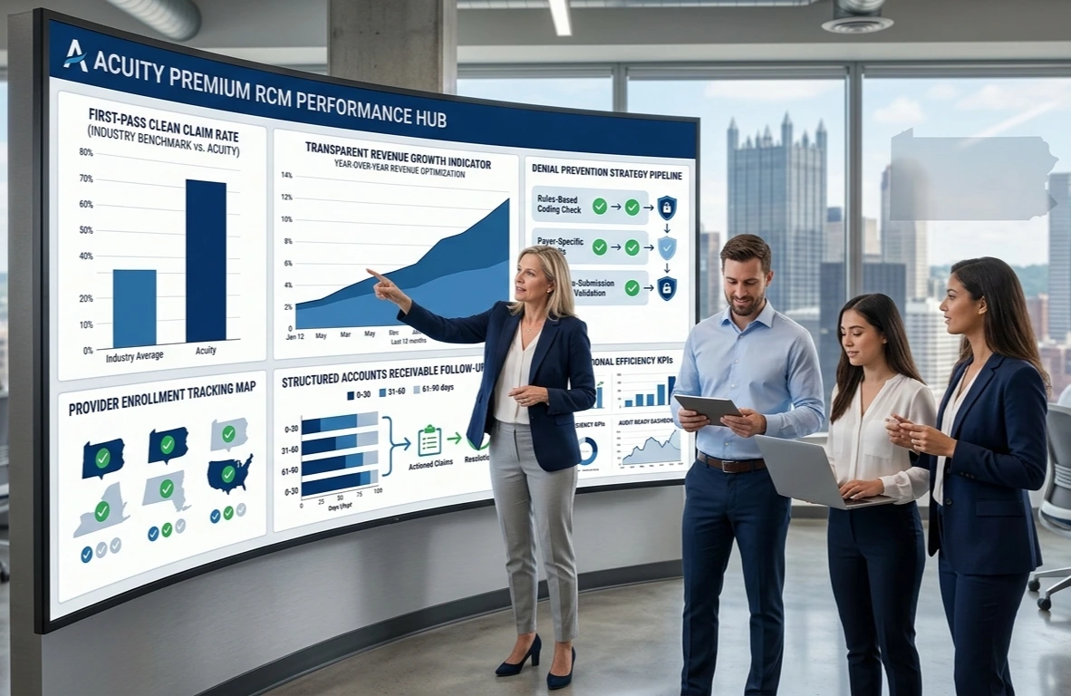 Revenue cycle management Acuity Health Solution