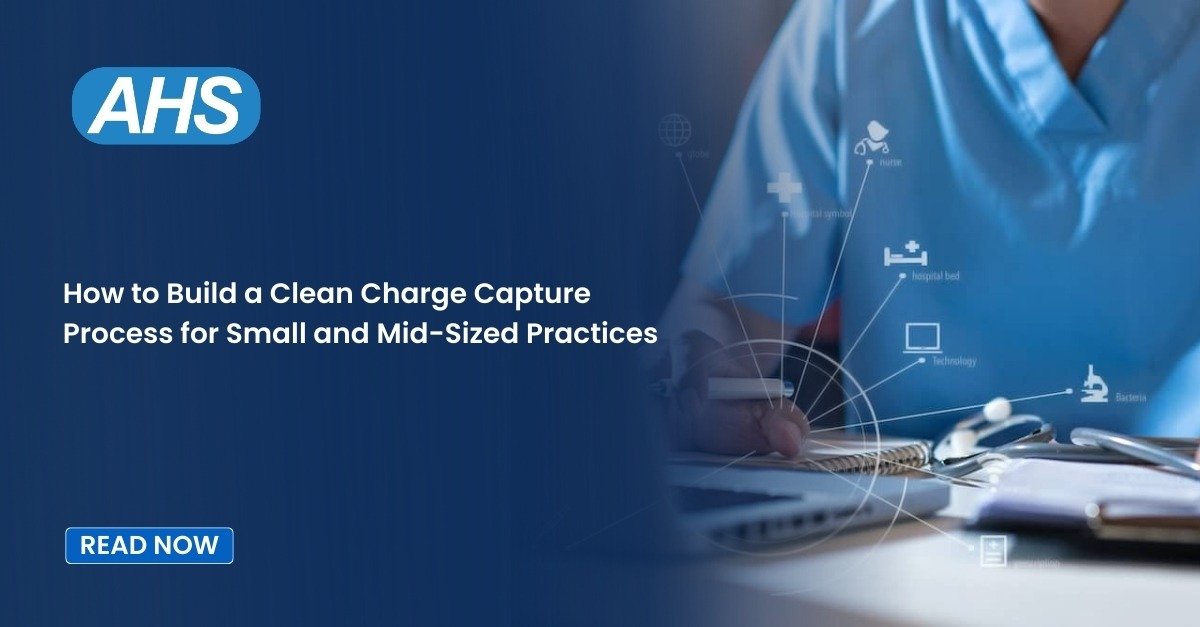 Professional medical biller analyzing revenue cycle management data for a healthcare practice.