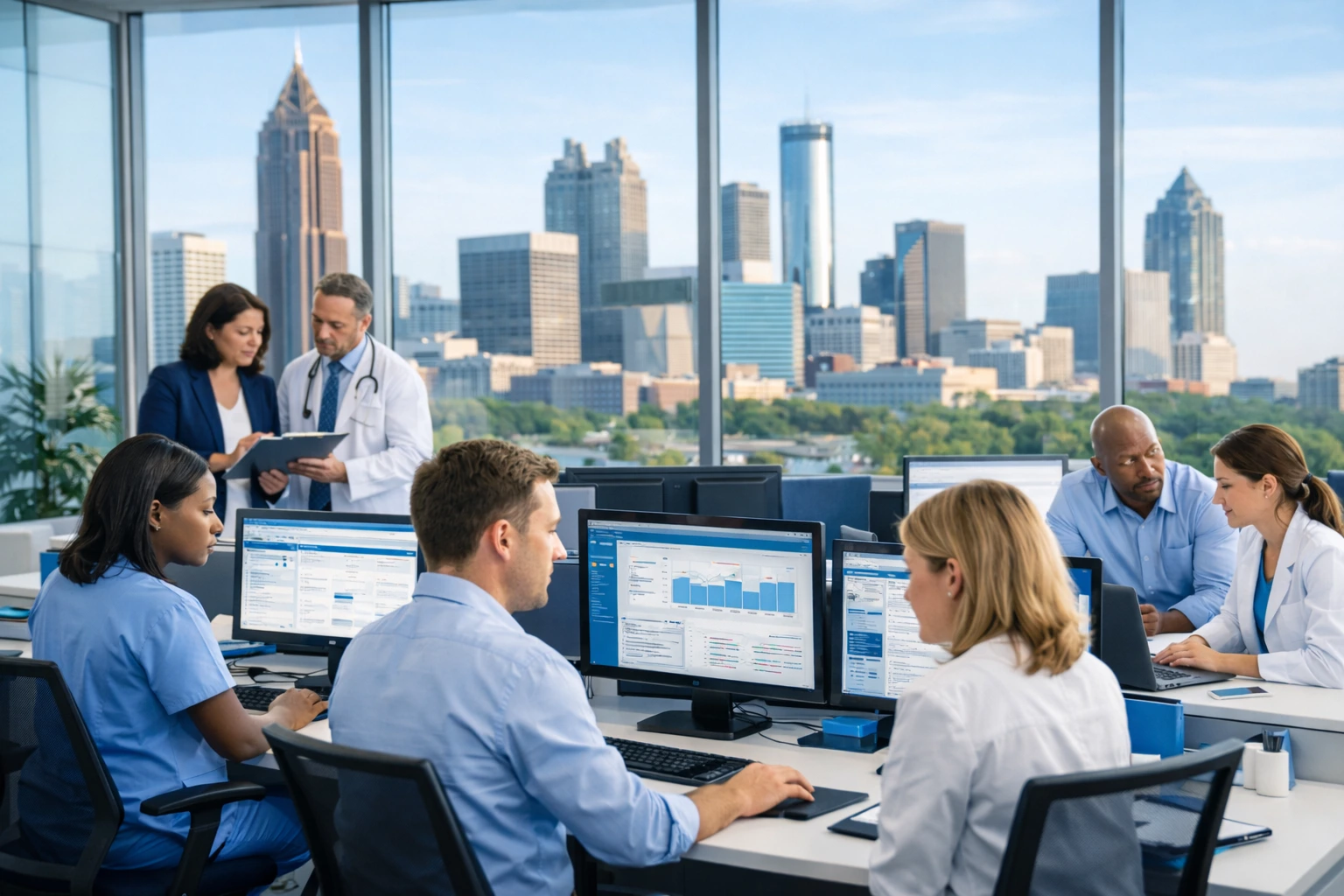 Healthcare analytics team Acuity Health Solution