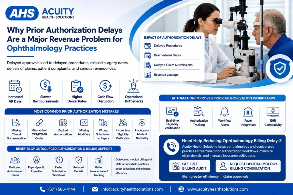 Why Prior Authorization Delays Are a Major Revenue Problem for Ophthalmology Practices